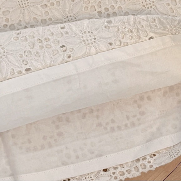NWT French Connection Cream Floral Lace Skirt - Picture 5 of 8